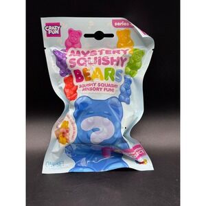 Crazy Fun Mystery Squishy Bears Series 4 Blind Bag Sensory Toy Surprise Squishy